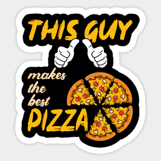 Pizza Chef Sticker